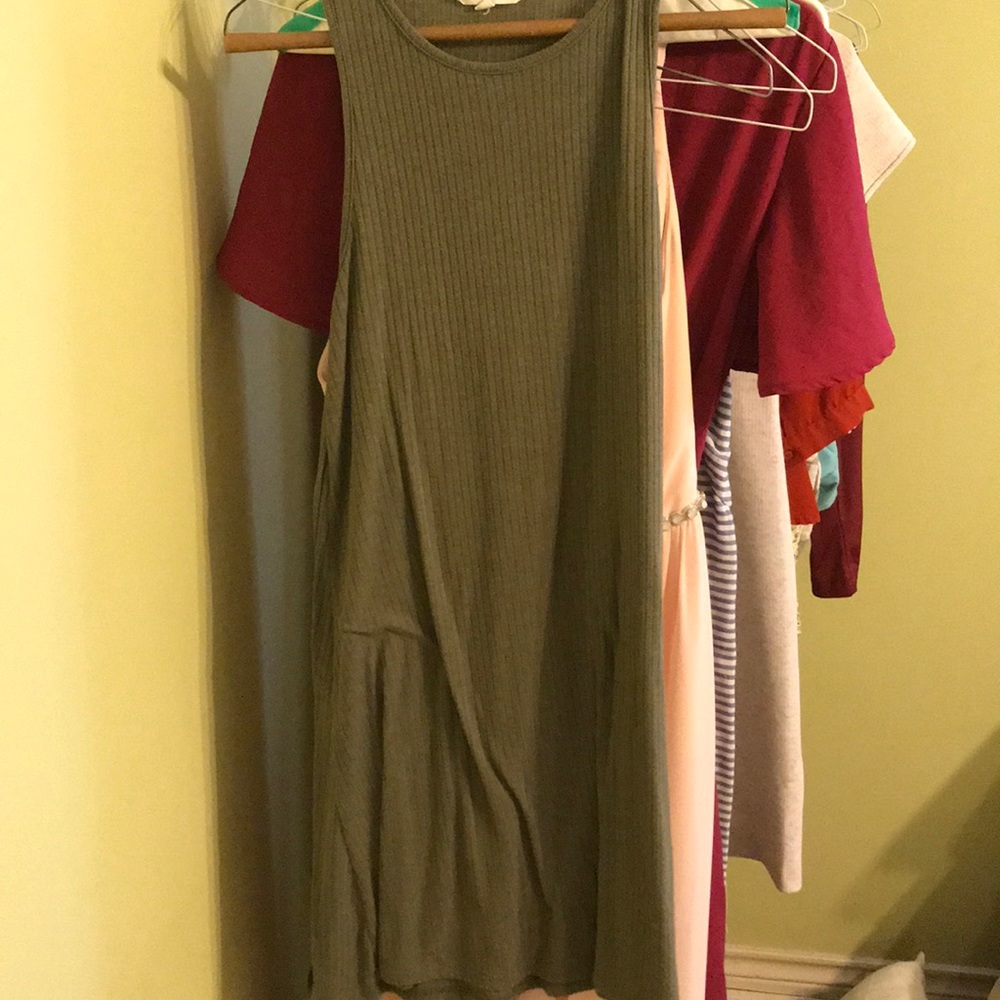 Hunter green dress